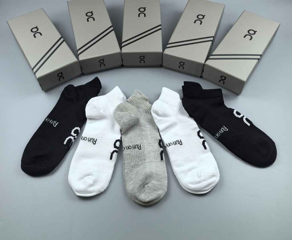 On white low cut ankle socks - product view 8