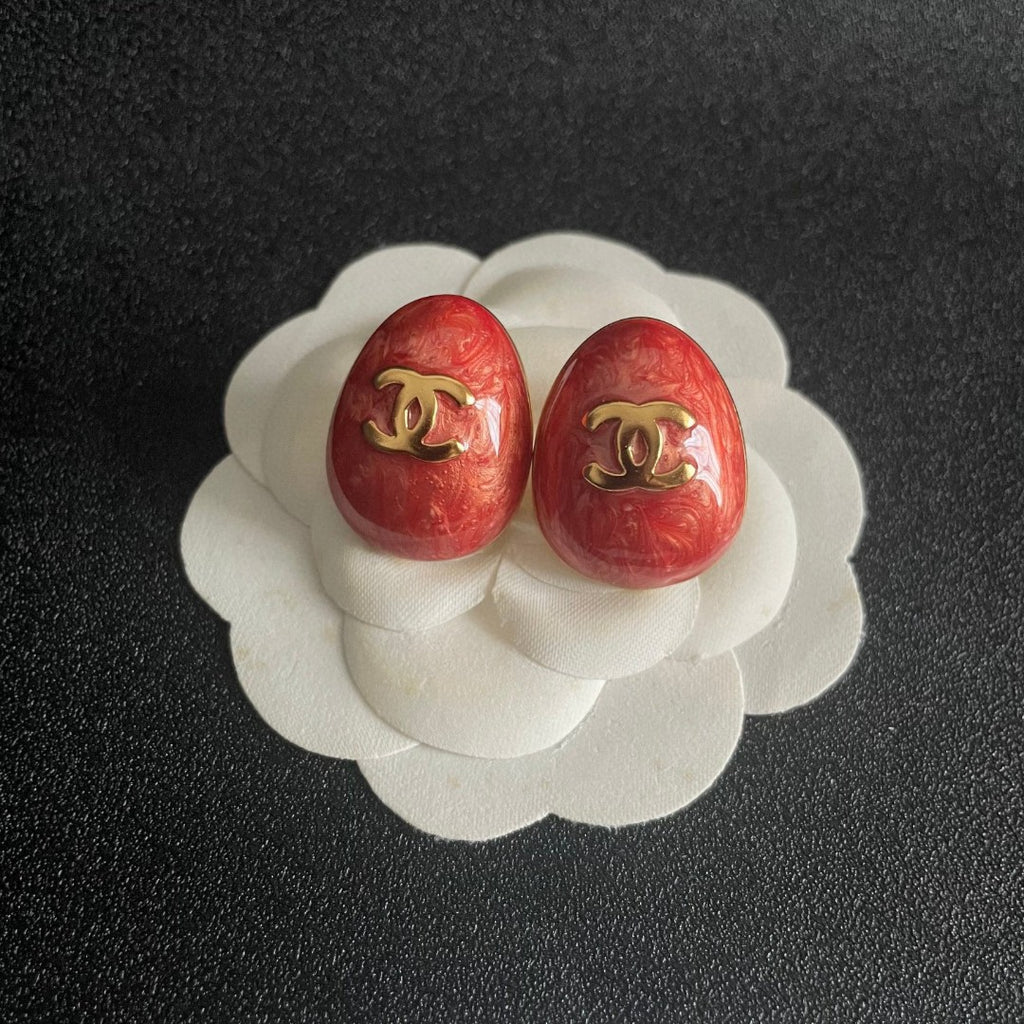 Chanel Interlocking C Stud Earrings - album image 8