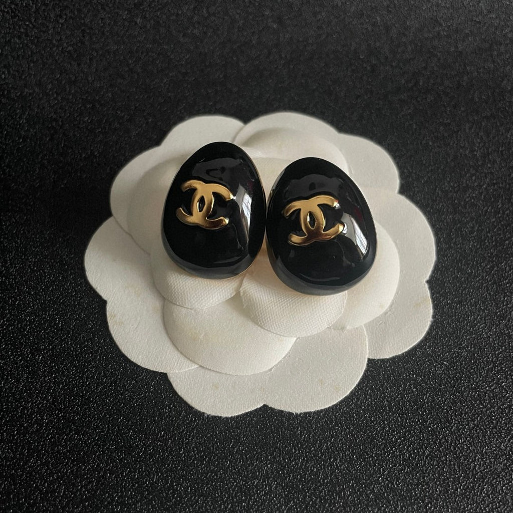 Chanel Interlocking C Stud Earrings - album image 8