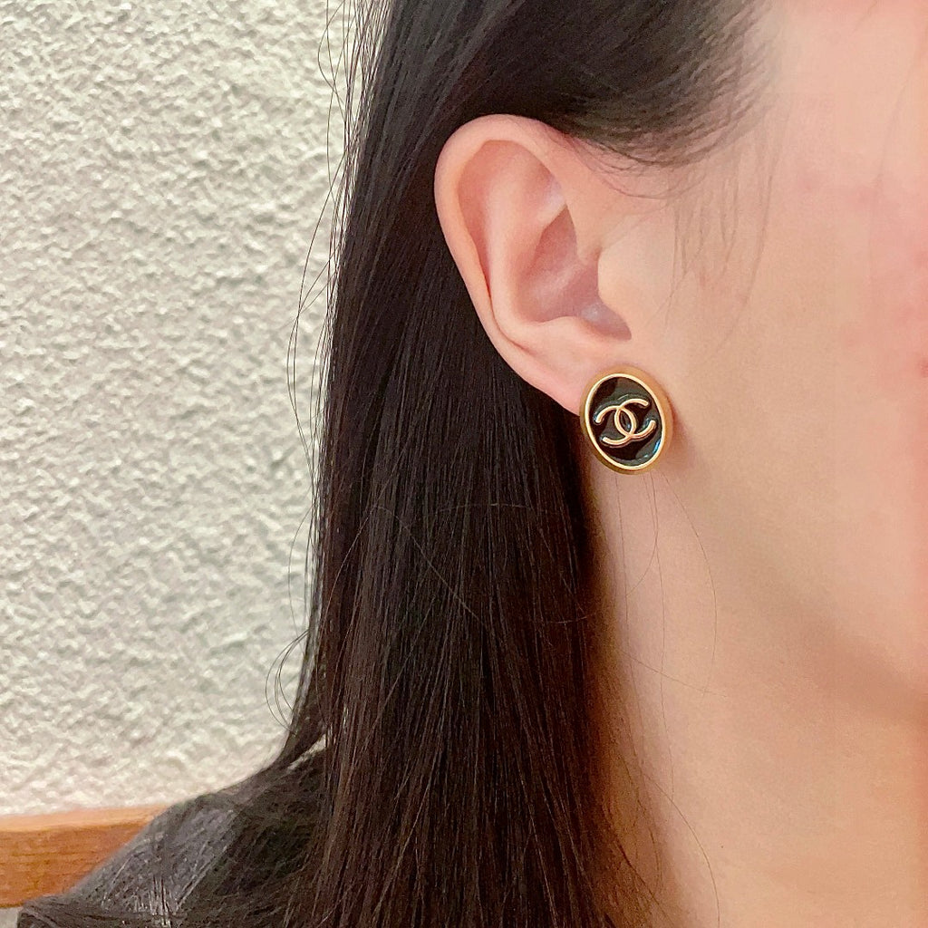 Chanel Circular Stud Earrings - album image 3