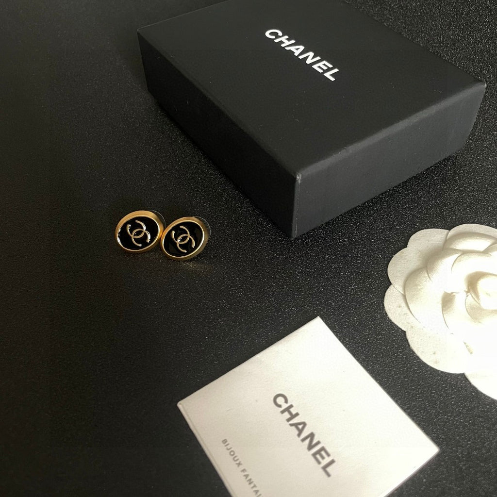 Chanel Circular Stud Earrings - album image 5