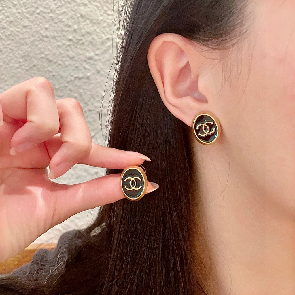 Chanel Circular Stud Earrings - album image 1