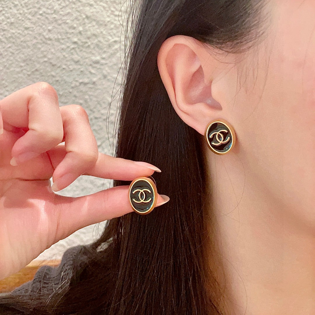 Chanel Circular Stud Earrings - album image 1