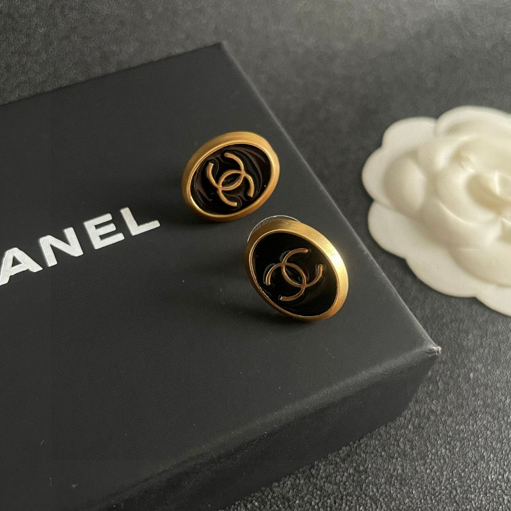 Chanel Circular Stud Earrings - album image 9