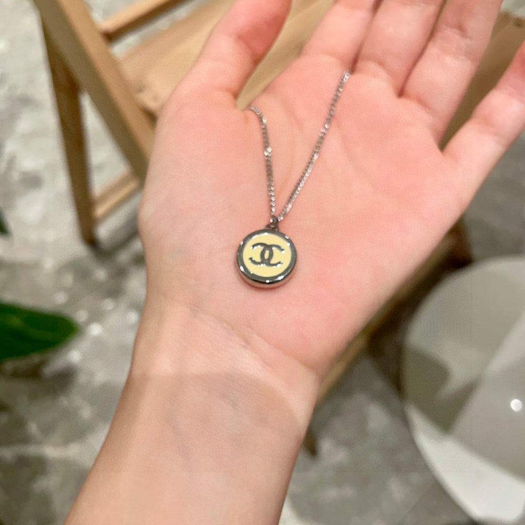 Chanel Interlocking C Circular Necklace - album image 4