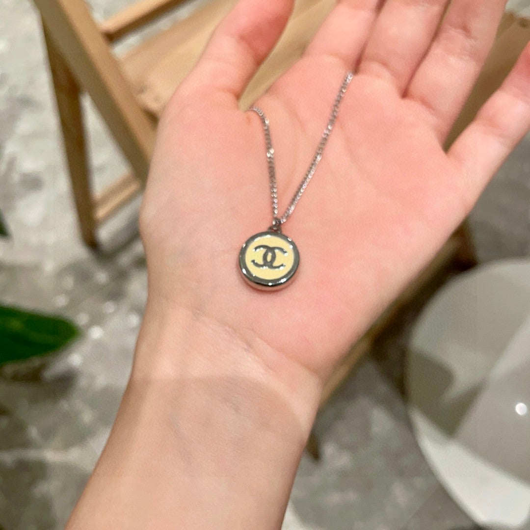 Chanel Interlocking C Circular Necklace - album image 4