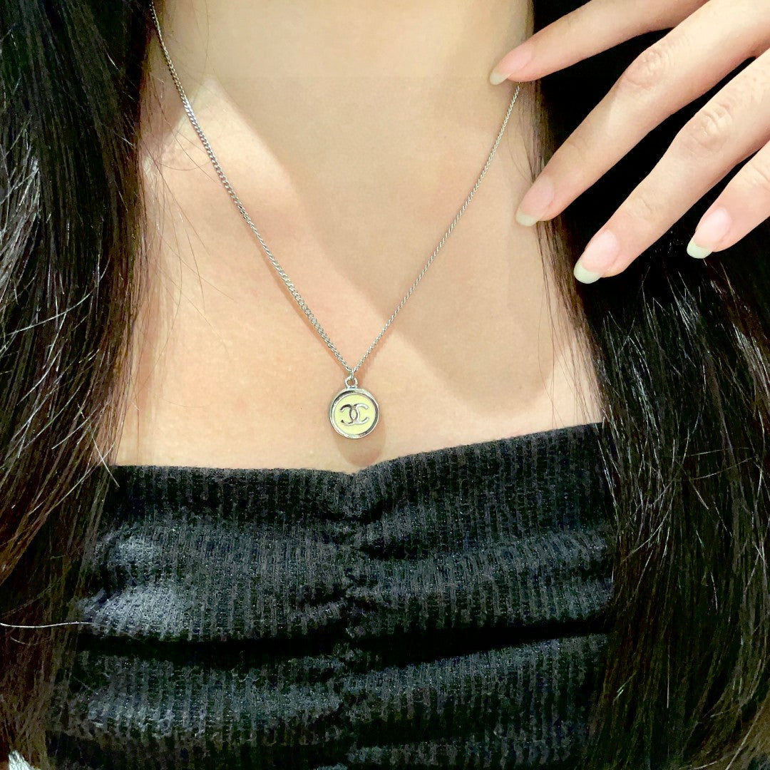 Chanel Interlocking C Circular Necklace - album image 1