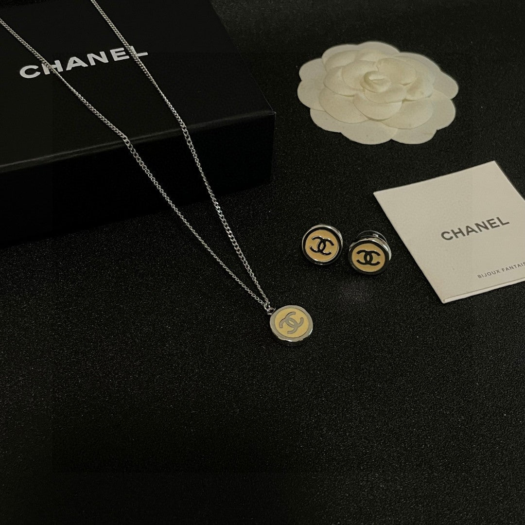 Chanel Interlocking C Circular Necklace - album image 9