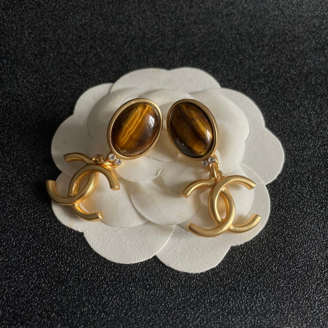 Chanel Interlocking C Earrings - album image 8