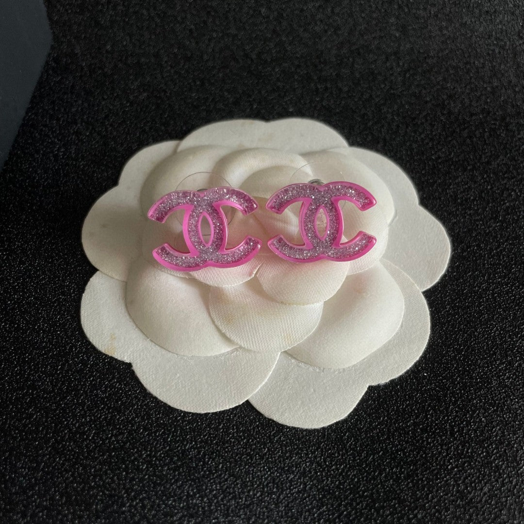 Chanel Interlocking C Stud Earrings - album image 8