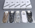 ALO Low Cut Socks with Logo Details in Neutral Colorways - image 1