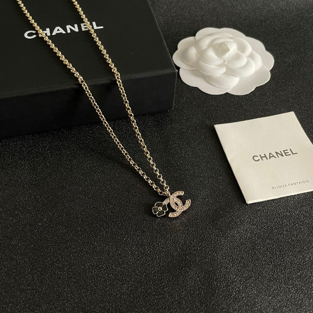 Chanel Interlocking C Camellia Necklace - album image 6
