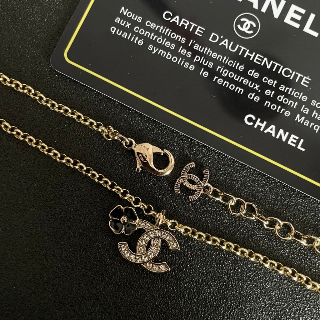Chanel Interlocking C Camellia Necklace - album image 7
