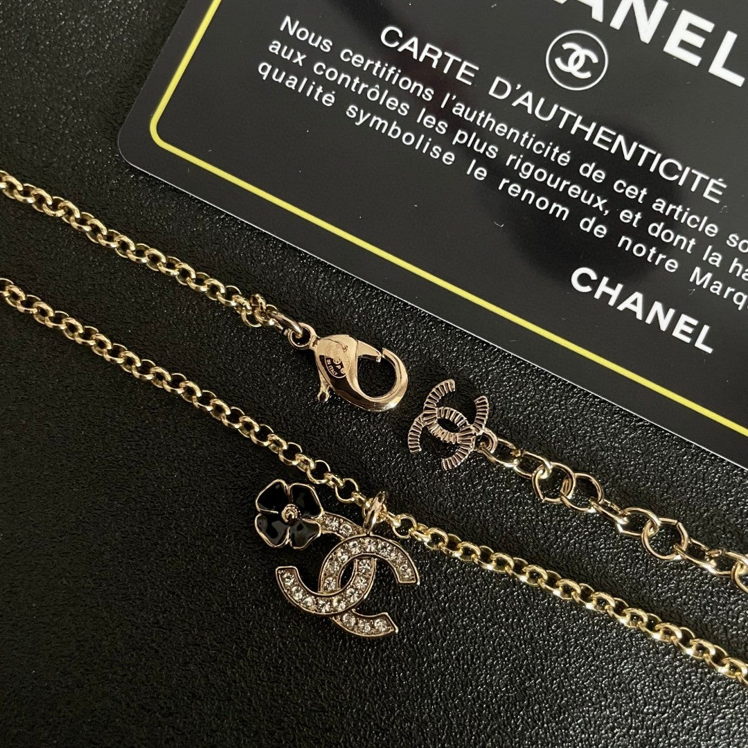 Chanel Interlocking C Camellia Necklace - album image 7