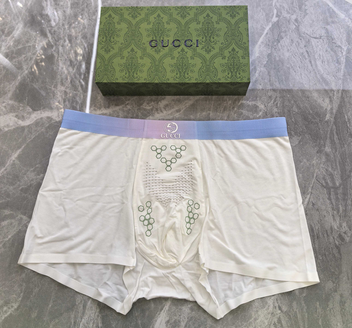 Gucci Boxed Underwear with colored lettering - 3-Piece Box - image 7