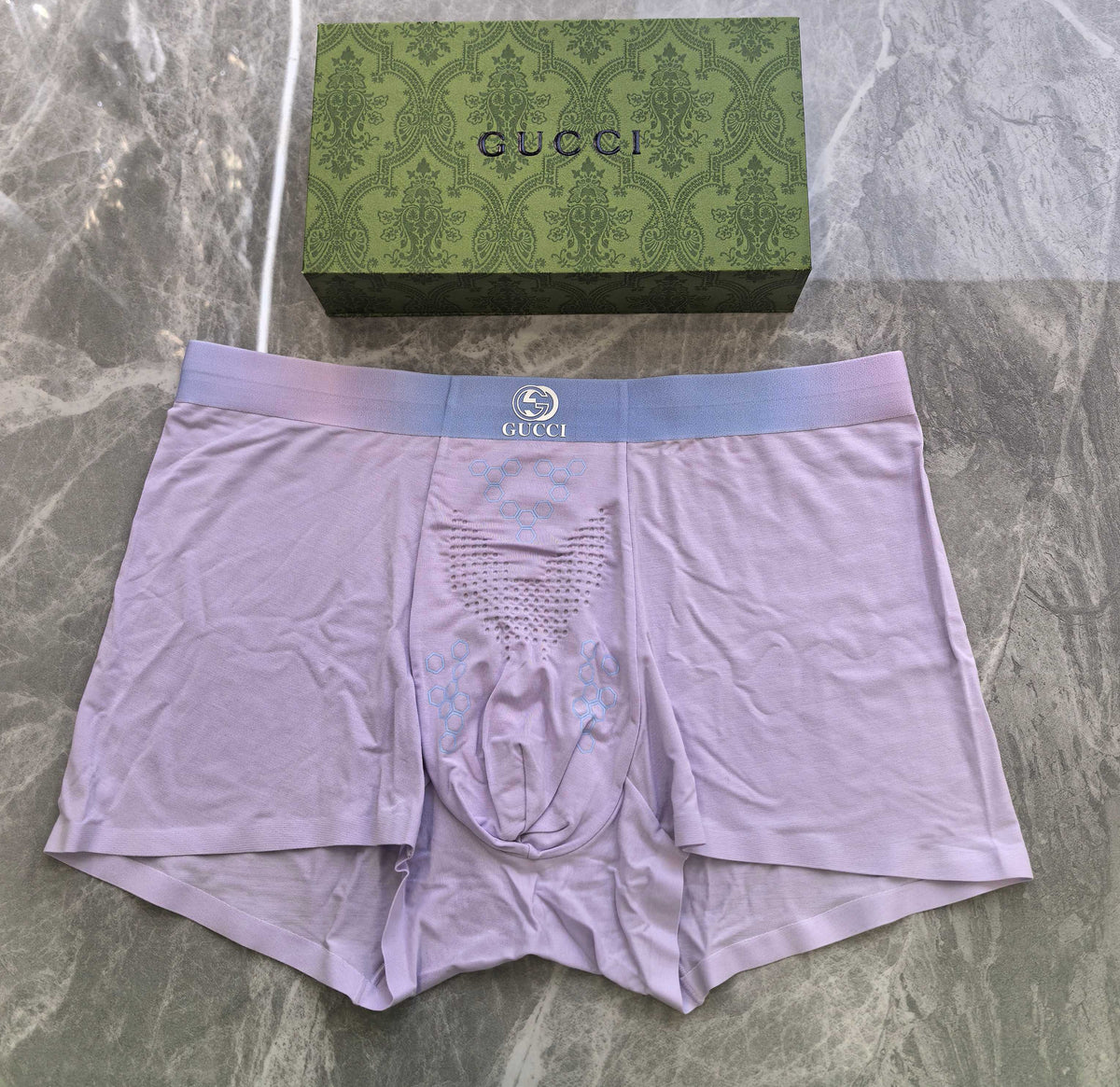 Gucci Boxed Underwear with colored lettering - 3-Piece Box - image 8