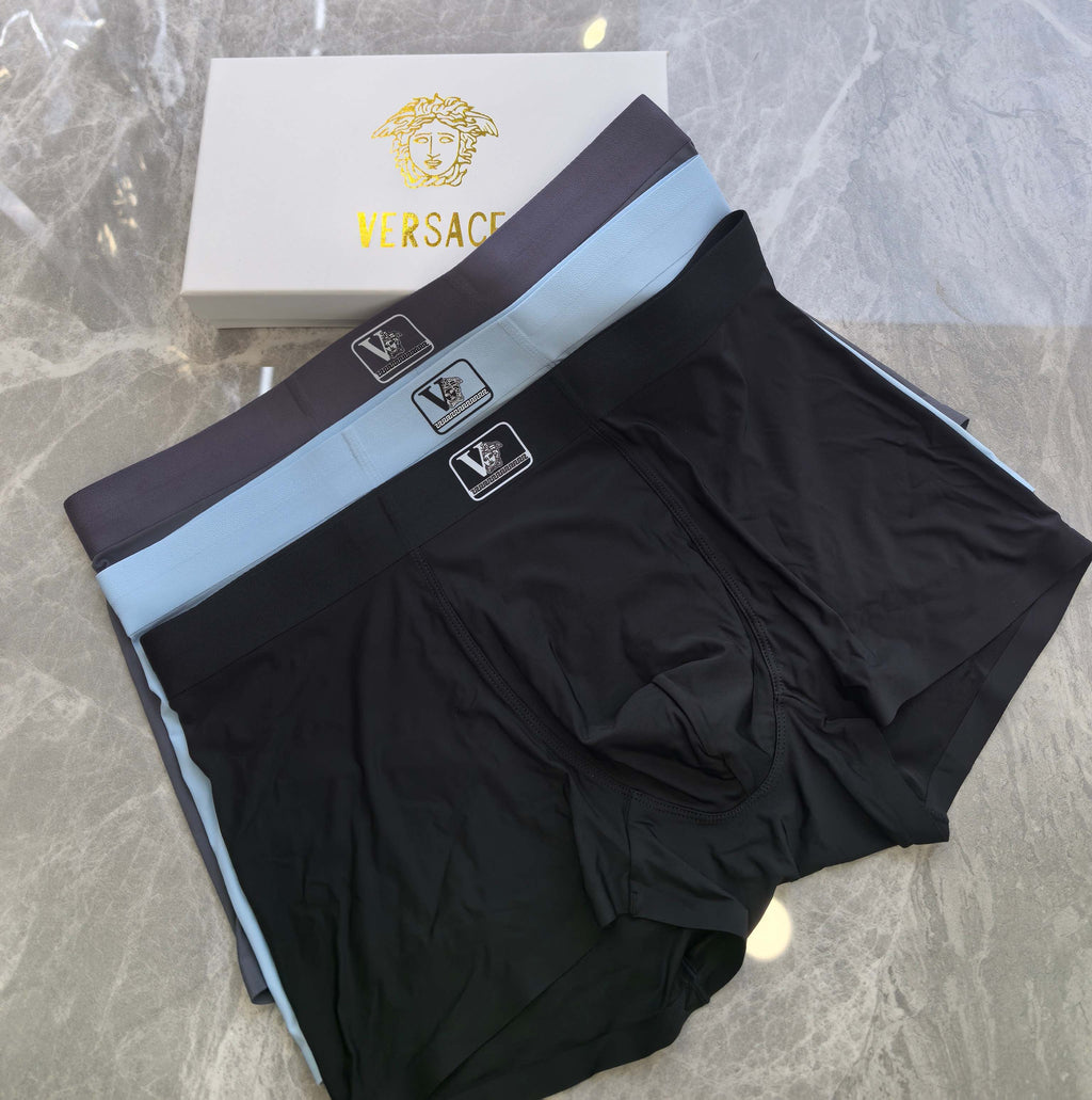 Versace square waist accent boxer briefs - view 4