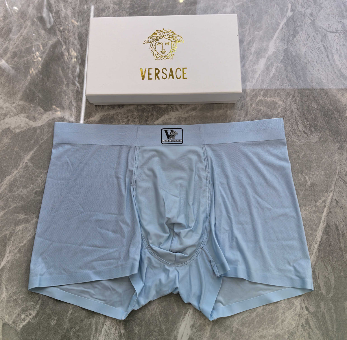 Versace square waist accent boxer briefs - view 9