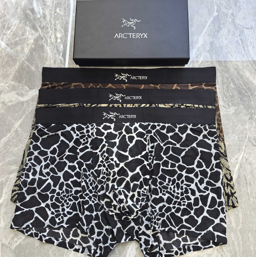 Arcteryx black white crackle print boxer briefs - view 5
