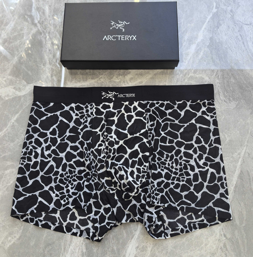 Arcteryx black white crackle print boxer briefs - view 1