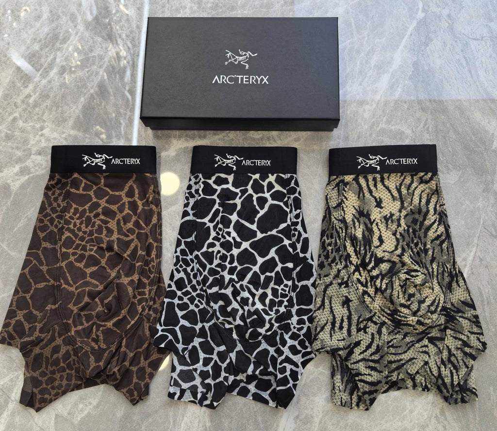 Arcteryx black white crackle print boxer briefs - view 7