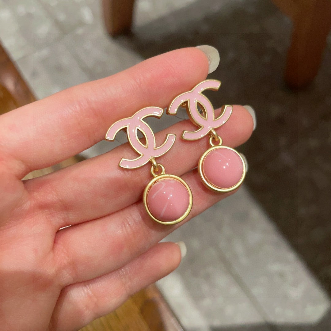 Chanel Interlocking C Enamel Gradient Earrings - album image 4