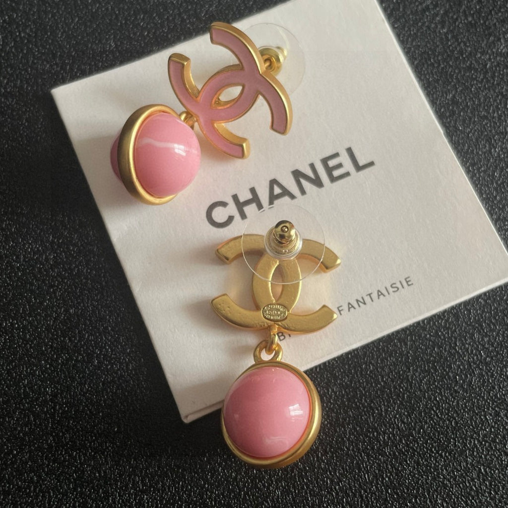Chanel Interlocking C Enamel Gradient Earrings - album image 7