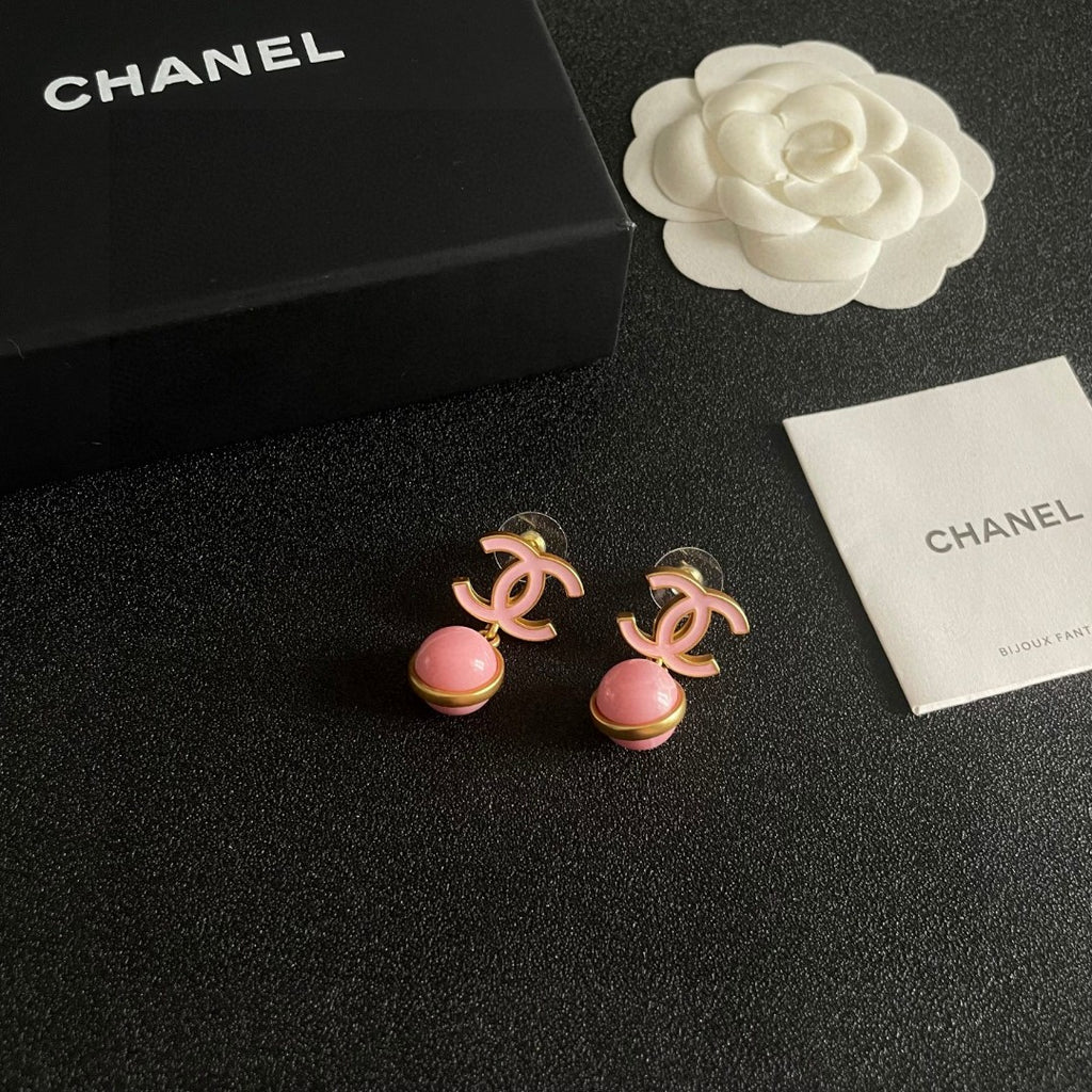 Chanel Interlocking C Enamel Gradient Earrings - album image 6