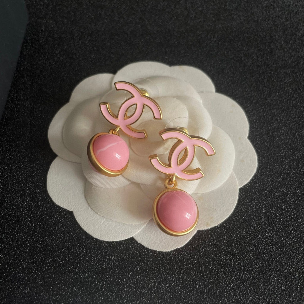 Chanel Interlocking C Enamel Gradient Earrings - album image 8