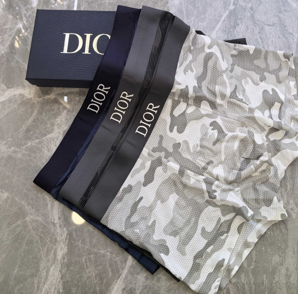 Dior dark camouflage pattern boxer briefs - view 5