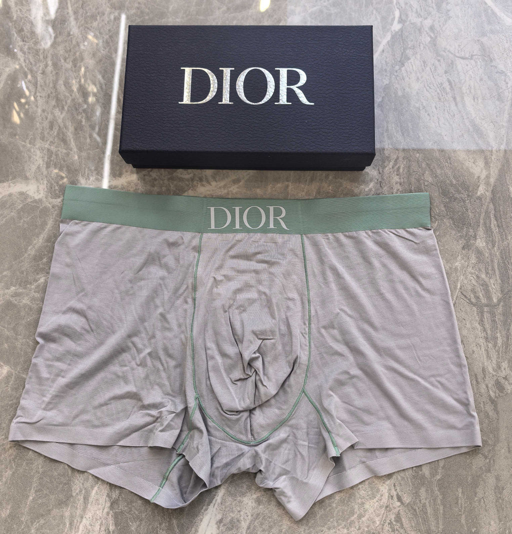 Dior contrast seam waist boxer briefs - view 2