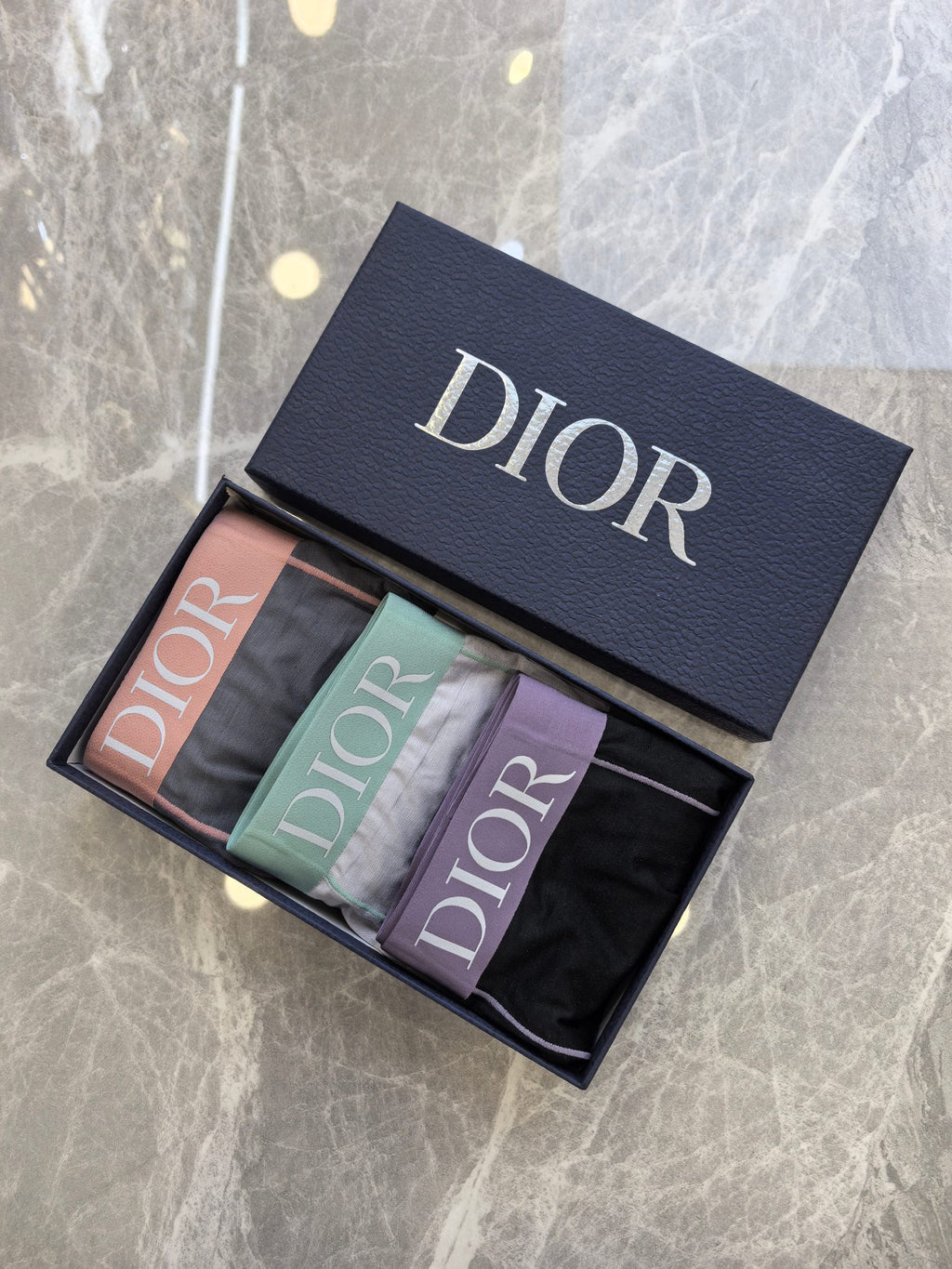 Dior contrast seam waist boxer briefs - view 6