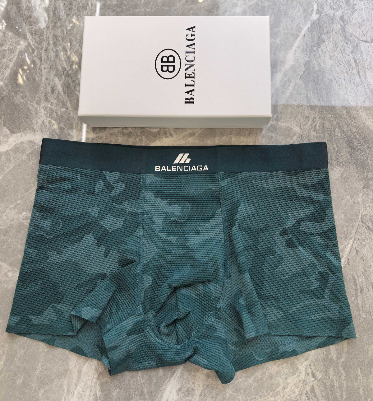 Balenciaga camouflage white waist boxer briefs - view 3