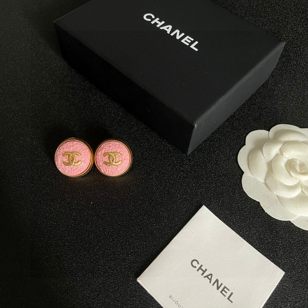 Chanel Interlocking C Stud Earrings - album image 5