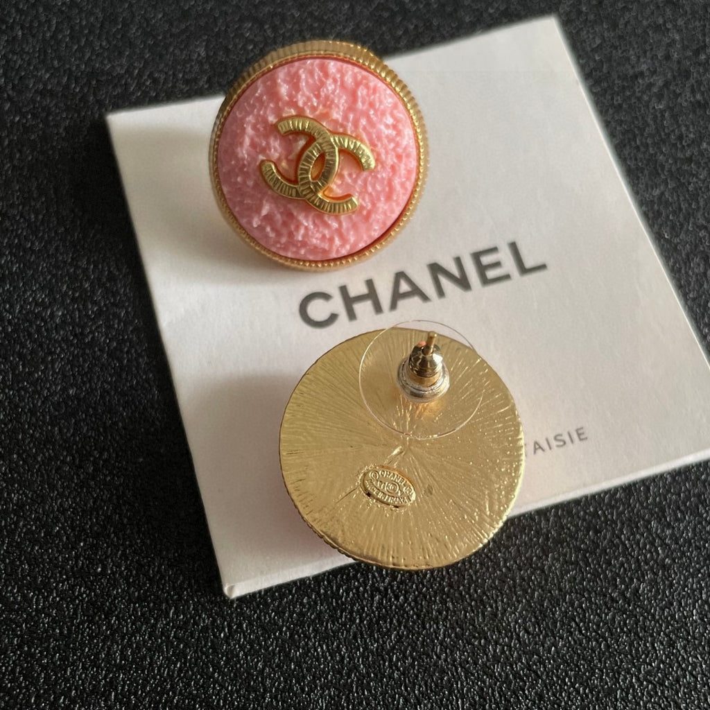 Chanel Interlocking C Stud Earrings - album image 7