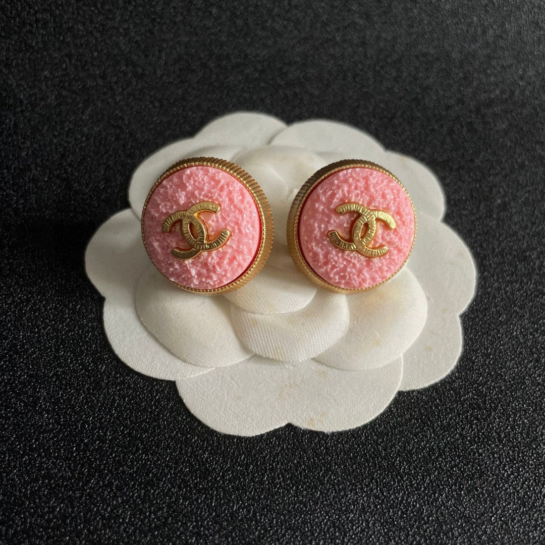 Chanel Interlocking C Stud Earrings - album image 8