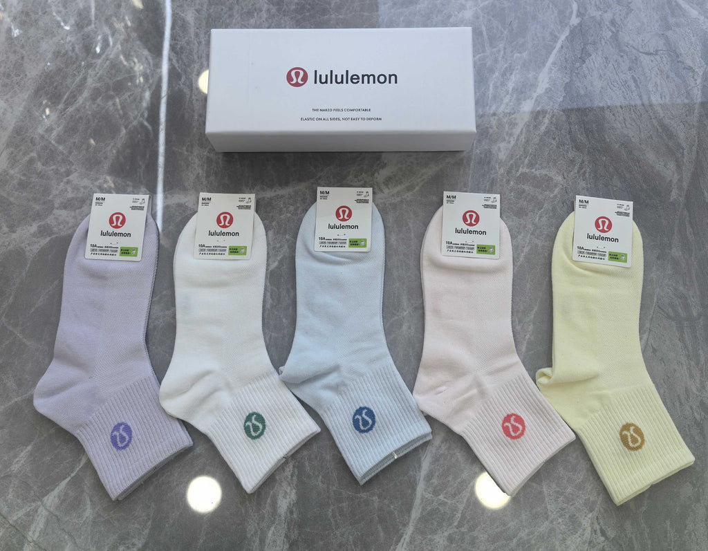 Lululemon pastel mesh short cuff ankle socks - view 2