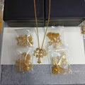 Chrome Hearts Gold-Tone Pearl-Style Necklace Set - album image 1