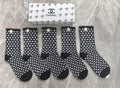 Chanel allover geometric pattern crew socks - view 1