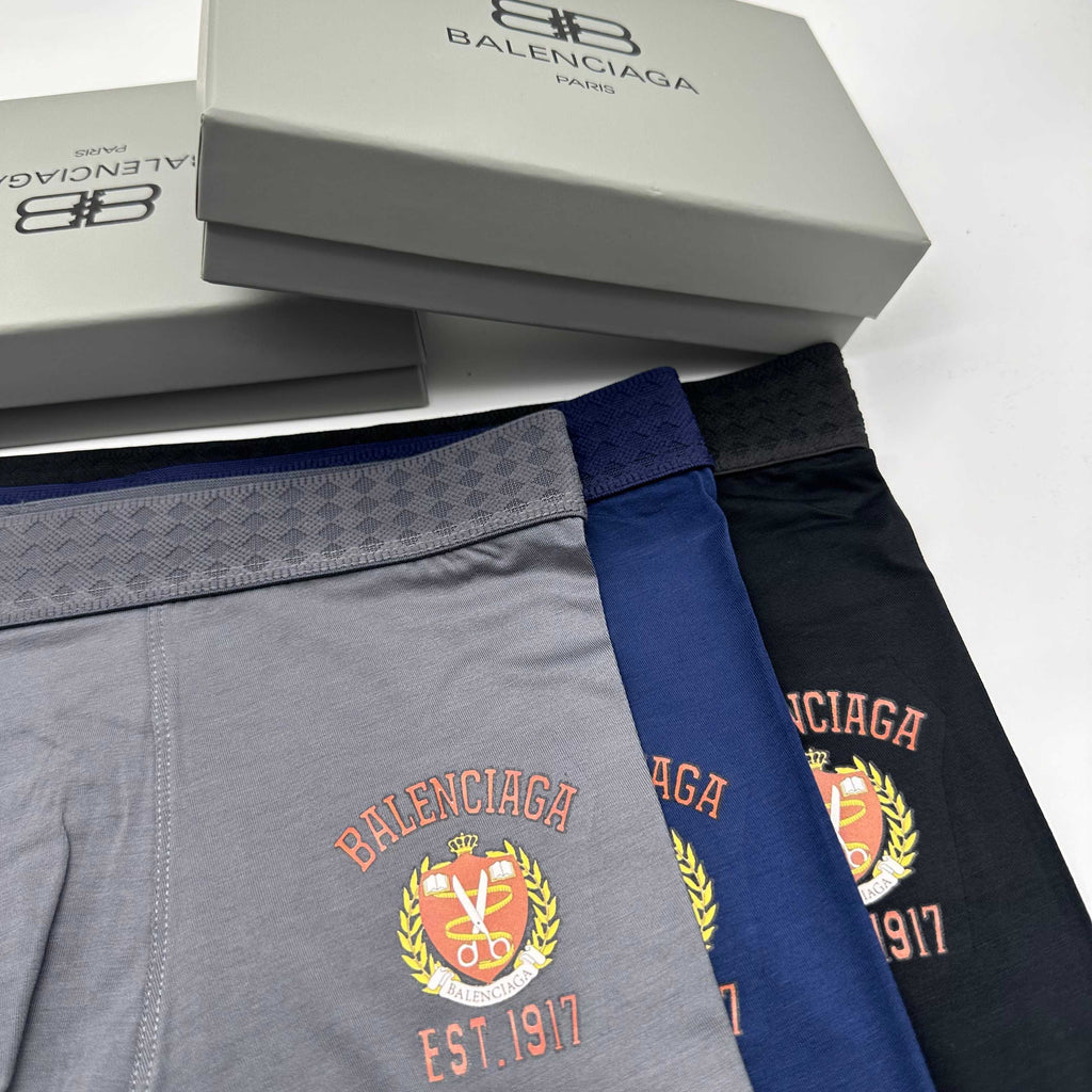Balenciaga heraldic crest boxer briefs - view 2