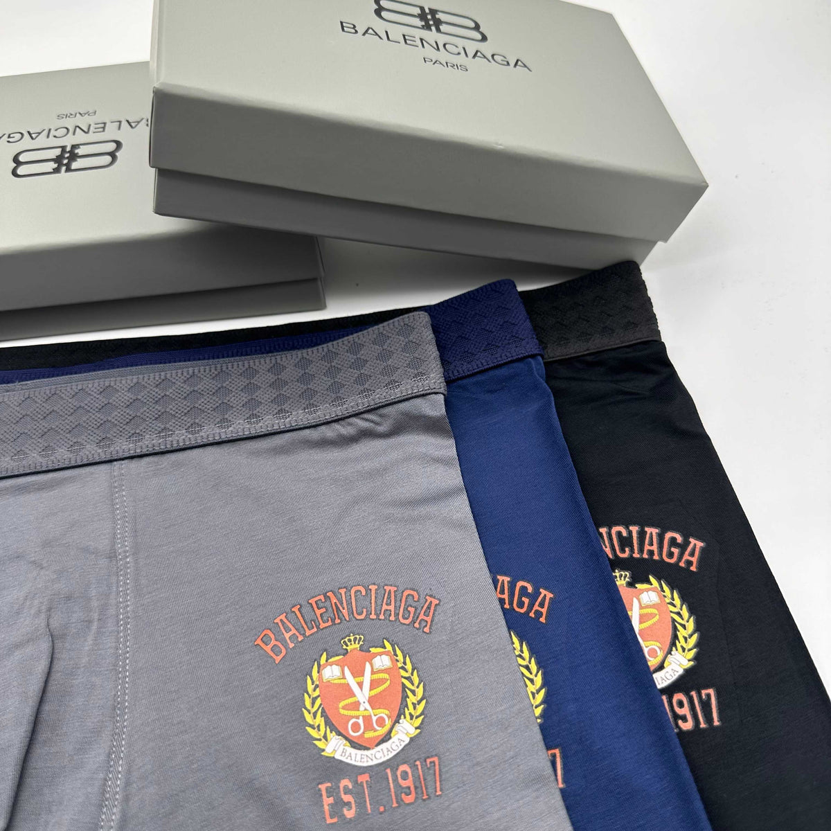 Balenciaga heraldic crest boxer briefs - view 2