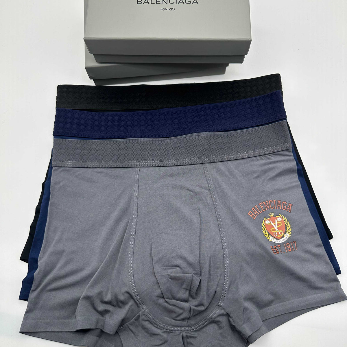 Balenciaga heraldic crest boxer briefs - view 4