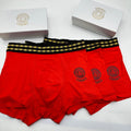 Versace black medusa stripe boxer briefs - view 1