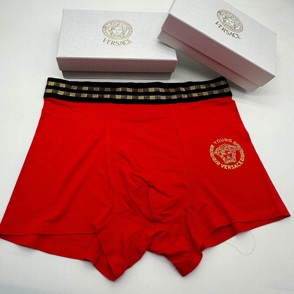 Versace gold stripe waist boxer briefs - view 3
