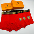 Louis Vuitton red medallion logo trunks, image 1