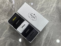 Prada contrast small lettering crew socks - view 1