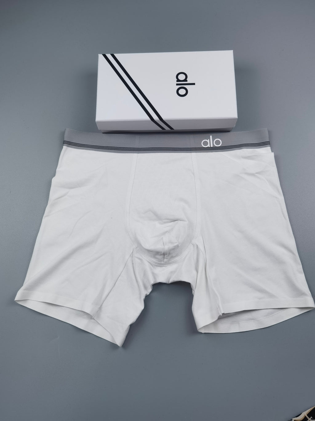 ALO Men's Underwear with Outlined Logo Waistbands - 3-Pack - image 3