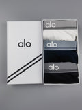 ALO Men's Underwear with Outlined Logo Waistbands - 3-Pack - image 1