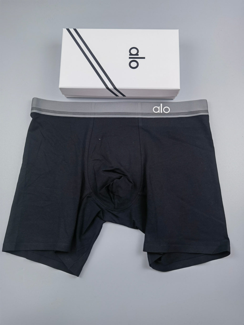 ALO Men's Underwear with Outlined Logo Waistbands - 3-Pack - image 4
