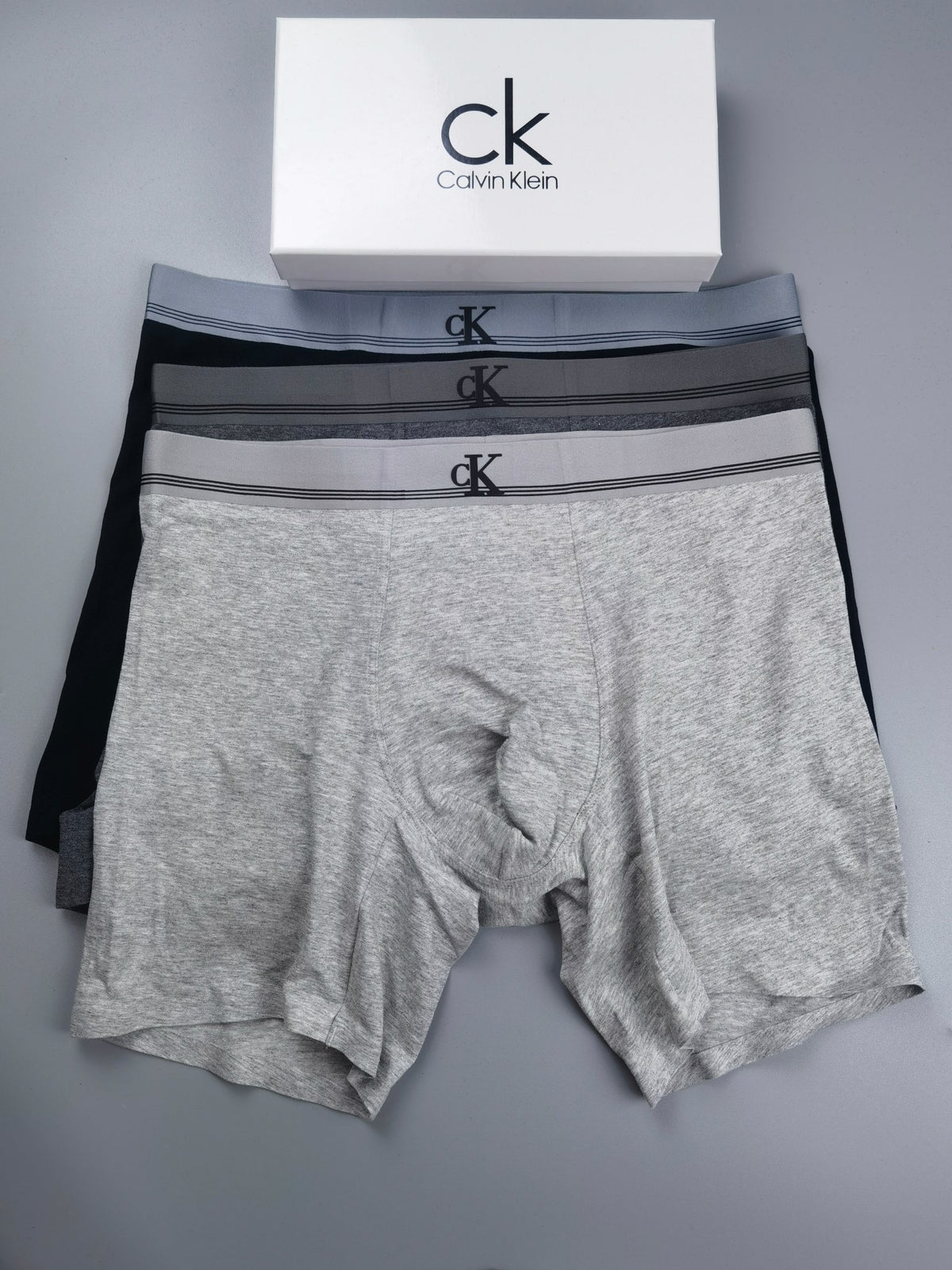Calvin Klein Striped CK Band Boxed Underwear - 3-Piece Box - image 5